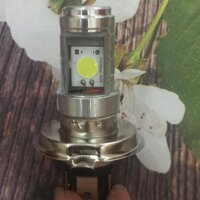 [NGÍA VÀO ĐÂY  ]Bóng đèn pha led 3 chân cho xe máy H4 dễ dàng thay cho bóng đèn pha chính mà không cần đục khoét.P05-570 KLIU [bonus]