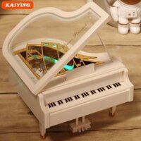 Ngộ nghĩnh ABS Dễ Thương Nhạc Cụ Hộp Phong Cách Châu Âu Tinh Tế Lãng Mạn Trang Trí Bàn Đàn Piano Đàn Guitar Mẫu Quà Tặng Sinh Nhật