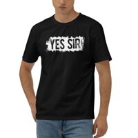 Ngộ nghĩnh Oversize Cotton Áo Yes Sir Bdsm Ddlg Nghịch Ngợm Sang Trọng Tôn Giả Chơi Áo Thun Cotton