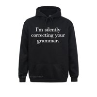 Ngộ nghĩnh Sarcastic I Silence Correct Your Rules Áo Hoodie Áo nỉ Faddy In hình
