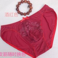 Ngoại Thương Nam Ice Silk Smooth Briefs Gợi Cảm Thoải Mái Thấp Cổ Nam