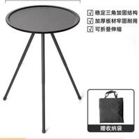 Ngoài Trời Bàn Tròn Nhỏ Bàn Gấp Siêu Nhẹ Di Động Trứng Cuộn Bàn Cắm Trại Bộ Bàn Ghế Dã Ngoại Dã Ngo