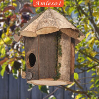 Ngoài Trời Bằng Gỗ Trang Trí Nhà Chim Nơi Nghỉ Cho Chim Nhà Chim Mini Đau Khổ Tự Nhiên Cho Sân Vườn Cửa Sổ Nhà