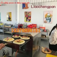 Ngoài trời di động máy làm bánh pizza Ý Lò nướng bánh pizza gas di động Lò nướng bánh pizza gian hàng di động máy làm bá