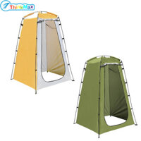 Ngoài Trời Nhanh Thiết Lập Lều 190T Bạc Vải Phủ Chống Thấm Nước Chống Tia UV Di Động Thay Đổi Phòng Cho Cắm Trại Tắm Đi Xe Đạp Nhà Vệ Sinh Bãi Biển