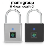 NGOÀI TRỜI Ổ KHÓA VÂN TAY THÔNG MINH TIỆN DỤNG SIÊU BỀN, CHỐNG TRỘM, CHỐNG NƯỚC CHÍNH HÃNG MAMI