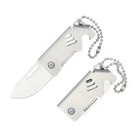 Ngoài Trời Xách Tay Khóa Zipper Mở Hộp Dao Gấp EDC Mini Pocket Knife
