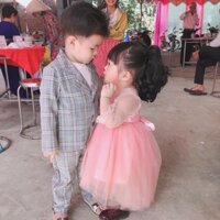 Ngoặm ngắn tóc giả cho bé 📌 Miễn Ship ❌
