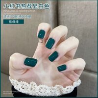 Ngọc Lục Bảo Sơn Móng Tay Keo Mới Thu Đông Màu Sắc Lâu Dài Trắng Matcha Xanh Làm Móng Tay Shop Chuyên Dụng