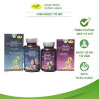 Ngọc Tố Nữ PQA Giúp Bồi Bổ Nguyên Khí, Điều Hòa Kinh Nguyệt Và Hạn Chế Biểu Hiện Rối Loạn Do Tiền Mãn Kinh Hộp 150 Viên