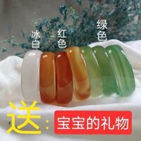 [Ngọc tự nhiên] Vòng tay ngọc bích trẻ em mã não chính hãng Vòng tay ngọc trai nhiều màu cỡ nhỏ Vòng tay bé gái Vòng tay ngọc bích cho bé Hai hộp đóng gói miễn phí