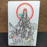 Ngọc Vàng Trắng Cần Cẩu Bé Trai Nam Nữ Cùng Phong Cách Không Có Vấn Đề Mặt Dây Chuyền