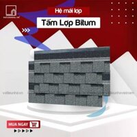 NGÓI BITUM PHỦ ĐÁ DẠNG VẢY RỒNG – MÀU XÁM