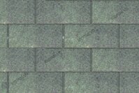 Ngói đá Bitum phủ đá đồng phẳng màu xanh Cana