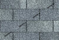 Ngói đá Bitum phủ đá đồng phẳng màu xám Cana