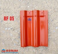 Ngói gốm hai sóng tráng men đỏ CMC RF 05