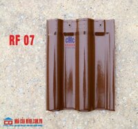 Ngói gốm sứ tráng men màu chocolate CMC RF 07