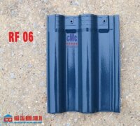 Ngói gốm tráng men xanh lam CMC RF 06