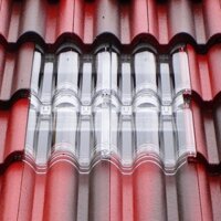 Ngói Lợp Lấy Sáng Tấm Nhựa Lấy Ánh Sáng 9V/m2 Tiết Kiệm Điện Năng Chịu Nhiệt Tốt Phù Hợp Thi Công Giếng Trời, Cảnh Quan