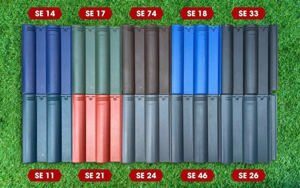 Ngói lợp nhà phẳng kiểu Pháp Secoin SE 33