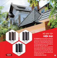 Ngói màu Đồng Tâm 2 Màu NLLS 605-607-608
