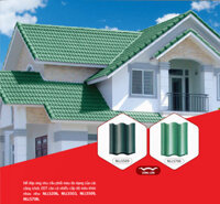 Ngói màu Đồng Tâm 2 Màu NLLS 509- 706