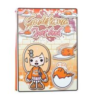 Ngôi nhà búp bê bằng giấy của công chúa tocaboca cắt dán thủ công đồ chơi của bé gái h29