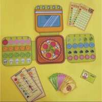 Ngôi nhà búp bê chủ đề Pizza Shop