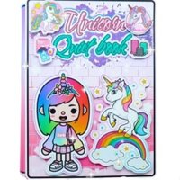 Ngôi nhà búp bê đồ chơi thủ công bằng giấy công chúa Tocaboca Unicos H24N