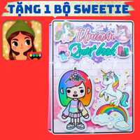 Ngôi nhà búp bê học liệu unicose quite book toca Đồ chơi thông minh Đồ chơi thủ công