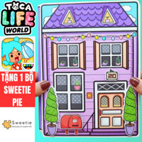 Ngôi nhà của bé Beak Street Building In Quiet Book đồ chơi cho bé gái đồ chơi kuromi cô tiên xanh