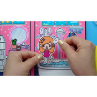 Ngôi nhà của bé Black Pink  In Quiet Book