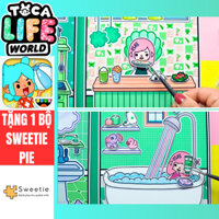 Ngôi nhà của bé Green House In Quiet Book