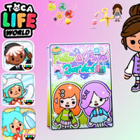 Ngôi nhà của bé Purple vs Orange In Quiet Book, Squishy bóc dán cho bé, ngôi nhà cinnamoroll