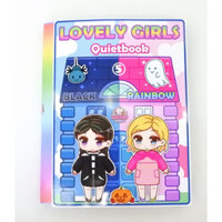 Ngôi nhà giấy Wednesday Enid - Búp bê giấy cắt dán thủ công