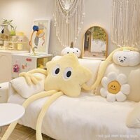 Ngôi Sao Đồ Chơi Sang Trọng Thoải Mái Búp Bê Đầu Lớn Búp Bê Ngủ Gối Đầu Giường Ghế Sofa Đệm Mở Rộng Quà Tặng Sinh Nhật