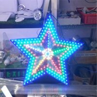 Ngôi sao noel 5 cánh 0.6m - 260 led