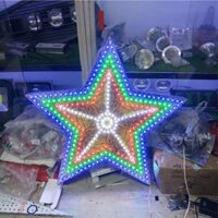 Ngôi sao noel 5 cánh 0.8m - 350 led