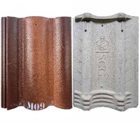 Ngói Thái SCG 2 màu, M07, M08, M09, M11, M12, 330 x 420 mm