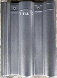ngói tráng men đồng tâm TiTan02
