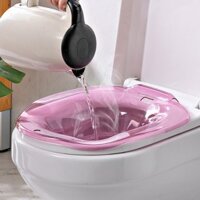 Ngồi trong bồn tắm, tập hợp phụ nữ miễn phí rửa mông của họ ngâm thuốc trong bình vệ sinh Chăm sóc hậu môn và trực tràng cho nam và nữ không cần ngồi xổm (Mẫu mới)