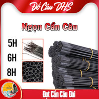 Ngọn Cần Câu Tay 5H, 6H, 8H Carbon Xoắn, Đọt Cần Câu Đài