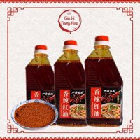 [Ngon+]Dầu Ớt Cay Thơm Tứ Xuyên 400ml gia vị trộn salad tẩm ướp đồ nướng, lẩu