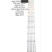 Ngọn IKADA sợi thủy tinh gốc 2.8mm khoen nox 2 lớp