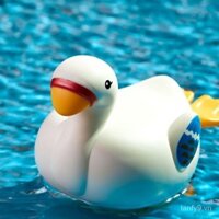Ngỗng Trắng Nhỏ Bé Đồ Chơi Tắm Trẻ Em Bơi Chơi Bé Trai Bé Gái Vịt Vàng Nhỏ Tắm Vịt Rùa
