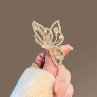 Ngọt Ngào Kim Cương Giả Ngọc Trai Bướm Ve Áo Chân Nữ Cô Gái Thanh Lịch Côn Trùng Thổ Cẩm Sáng Bóng Xò Quần Áo Phụ Kiện Quà Tặng