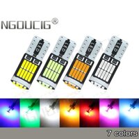 Ngoucig 2 Chiếc Chất Lượng Cao Mới T10 Bóng Đèn LED W5W WY5W 194 168 501 Ánh Sáng Giải Phóng Mặt Bằng Mái Vòm Đọc Đuôi Đèn Công Viên Biển Số Đèn Báo Tín Hiệu Đèn Bước Tự Động Xe Máy Đậu Phộng