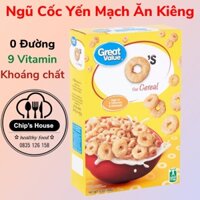 NGŨ CỐC ĂN KIÊNG GREAT VALUE O's OAT cho người eat clean, gym, diet, keto, ăn kiêng, tiểu đường