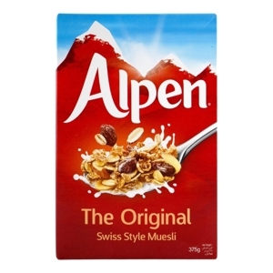 Ngũ cốc ăn sáng Alpen Muesli truyền thống 375g