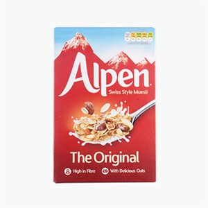 Ngũ cốc ăn sáng Alpen Muesli truyền thống 375g